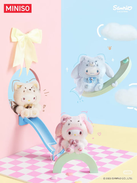 Miniso x Sanrio Fancy Fox Plush Charm Blind Box Series
