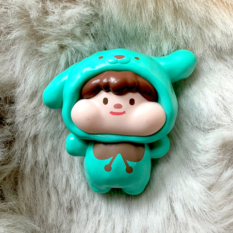 Meatball Girls Marshmallow Puppies Miniature Toys