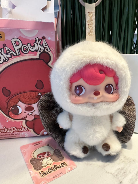 Sunday Claim Sale - Pouka Cutie big bow plush pendant