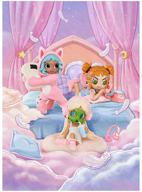 Popmart Lil Peach Riot Sleepover Series Figures