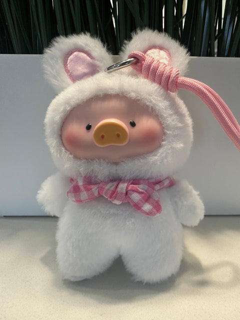 Sunday Claim Sale - Lulu White Bunny Plush Hanger