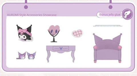 HollyBox X Sanrio Rooms Blind Box Series
