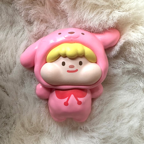 Meatball Girls Marshmallow Puppies Miniature Toys