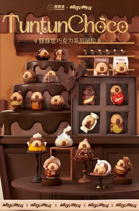 Tuntun Capybara China Pop Up Exclusive Chocolate Minis