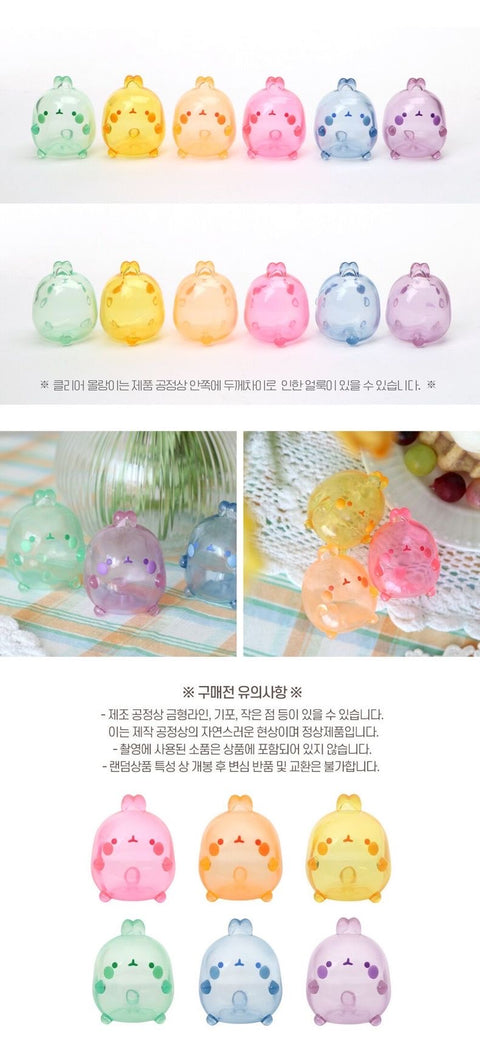 Molang Clear Rainbow Blind Box Series