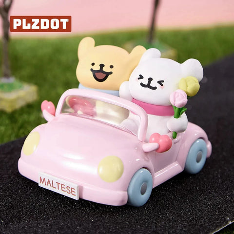 Plzdot x Maltese Line Dog Happy Outing Blind Box Series
