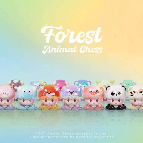 Forest Animal Chess Miniature Series