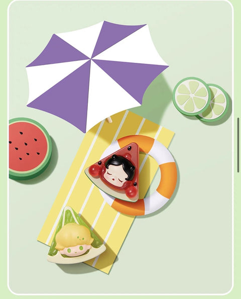 Popmart Summer Fruit Slices Mini Bean Series