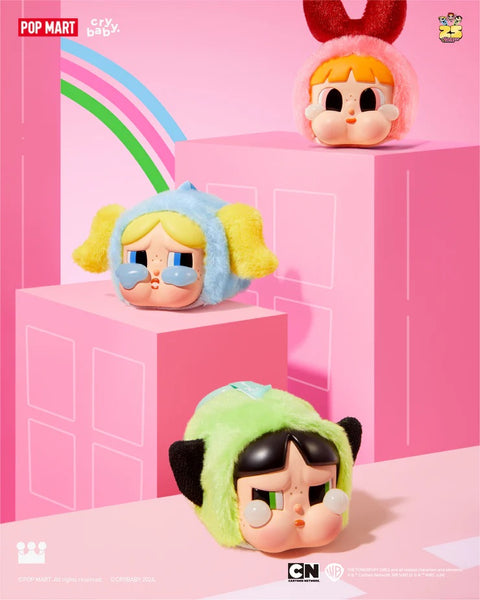 Popmart Cry Baby x Powerpuff Girls Plush Hangers