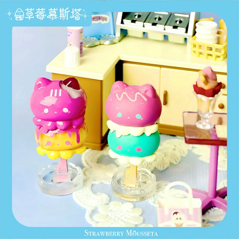 Strawberry Mousetta OctoKitty Skewer Mini Blind Box Series 2