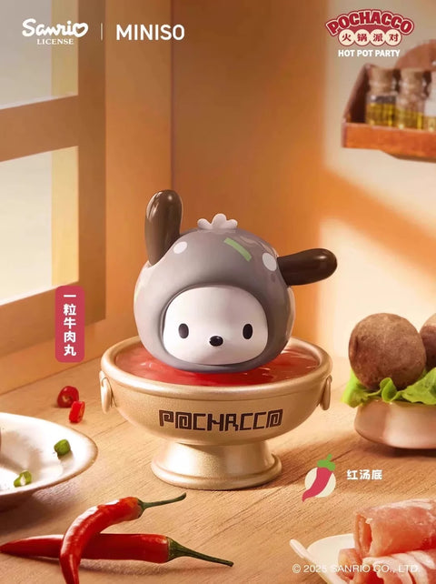 Miniso x Pochacco Hot Pot Blind Box Series