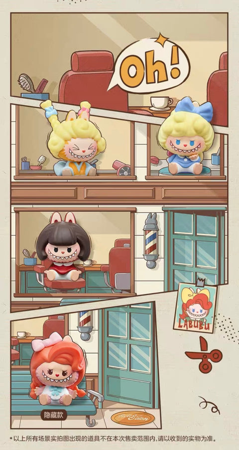 PREORDER - Labubu The Monsters Hair Salon Miniature Pop Bean Series