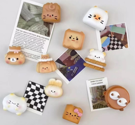 Magnetic Cat Bread Miniatures