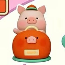 Lulu the Piggy Car Screen Scented Miniature Series