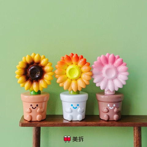MeiChai Flower and Plants Miniatures Series 🌷🌻