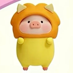 Lulu the Piggy Car Screen Scented Miniature Series