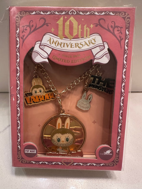 Sunday Claim Sale - Popmart 10th Anniversary Labubu Caveman Charm