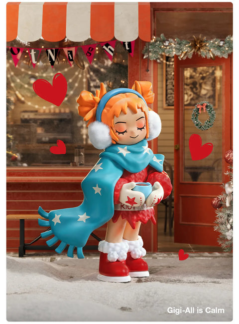 Popmart Lil Peach Riot Holiday Mixtape Series Figures