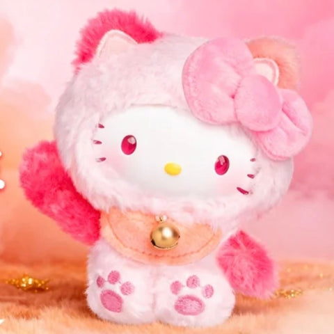 Moetch Hello Kitty Lucky Cat Mini Plush Blind Box Series