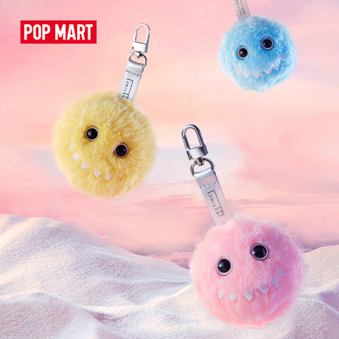 POPMART x Instinct Toy Fluffy Monster Plush Keychain Series 1