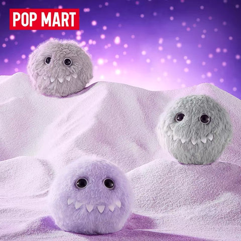 POPMART x Instinct Toy Fluffy Monster Plush Keychain Series 1
