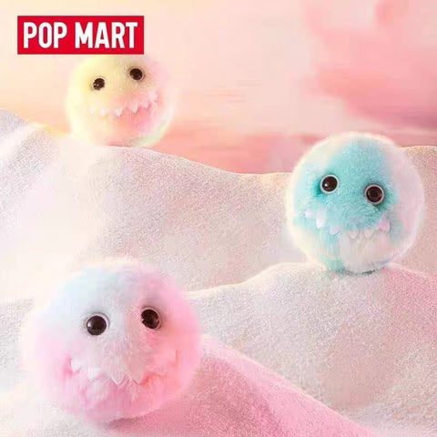 POPMART x Instinct Toy Fluffy Monster Plush Keychain Series 1