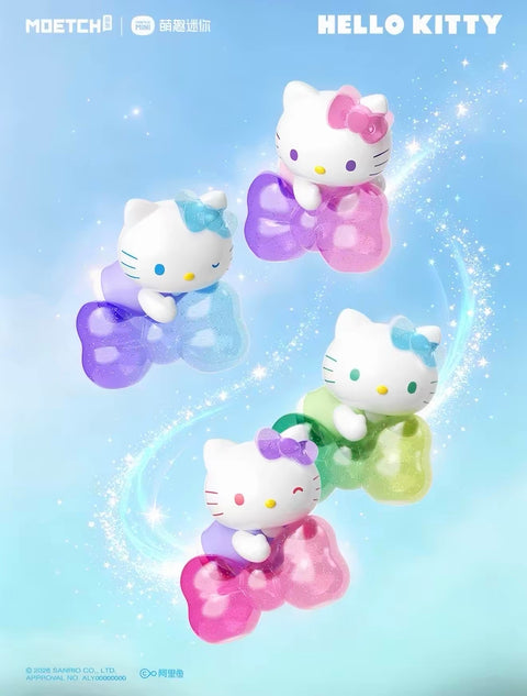 Moetch x Hello Kitty Colorful Rainbow Bows Miniature Series