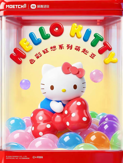 Moetch x Hello Kitty Colorful Rainbow Bows Miniature Series