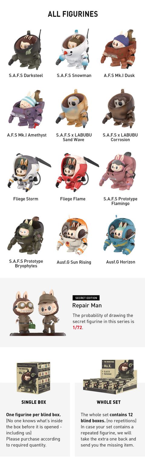 THE MONSTERS × Kow Yokoyama Ma.k. Series