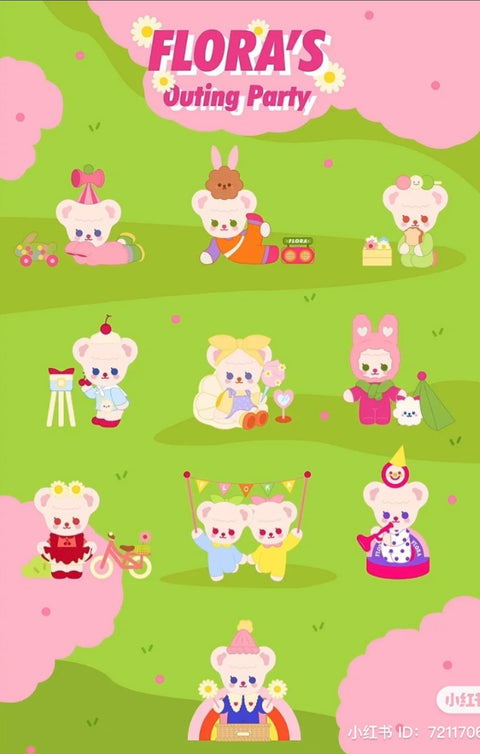 Flora’s Outing Party by Wonteddy