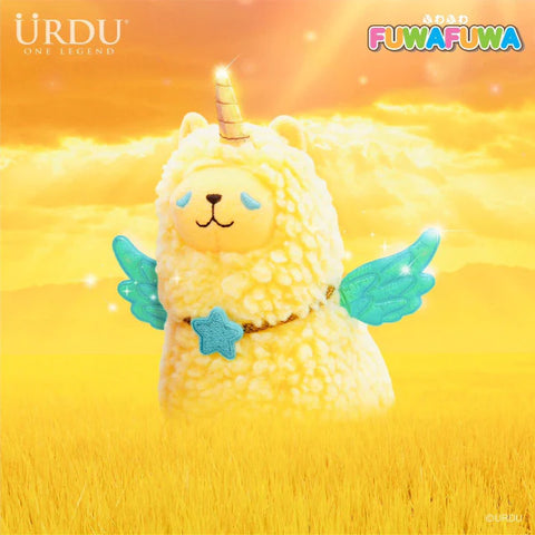 Urdu x FuwaFuwa Rainbow Unicorn Alpaca