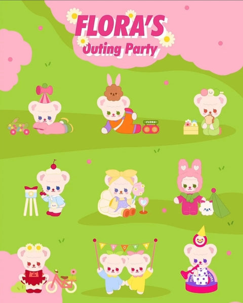 Flora’s Outing Party by Wonteddy