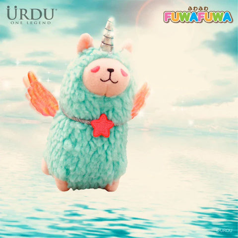 Urdu x FuwaFuwa Rainbow Unicorn Alpaca