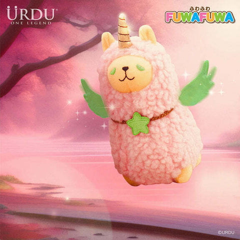 Urdu x FuwaFuwa Rainbow Unicorn Alpaca