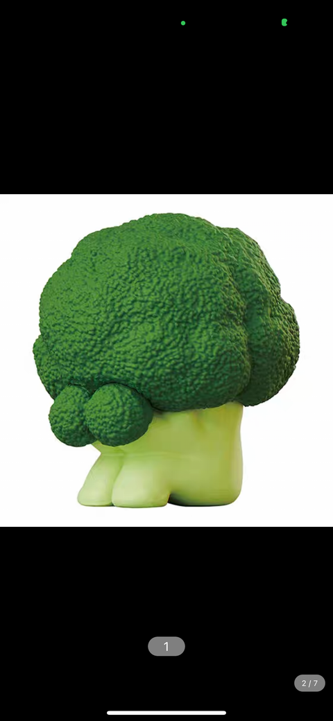 Bandai Sad Veggies Gachapon