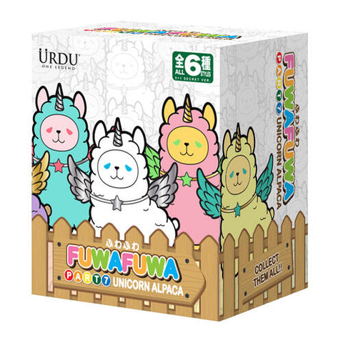 Urdu x FuwaFuwa Rainbow Unicorn Alpaca