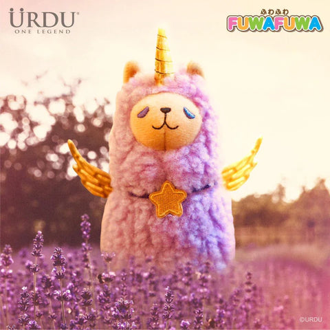 Urdu x FuwaFuwa Rainbow Unicorn Alpaca