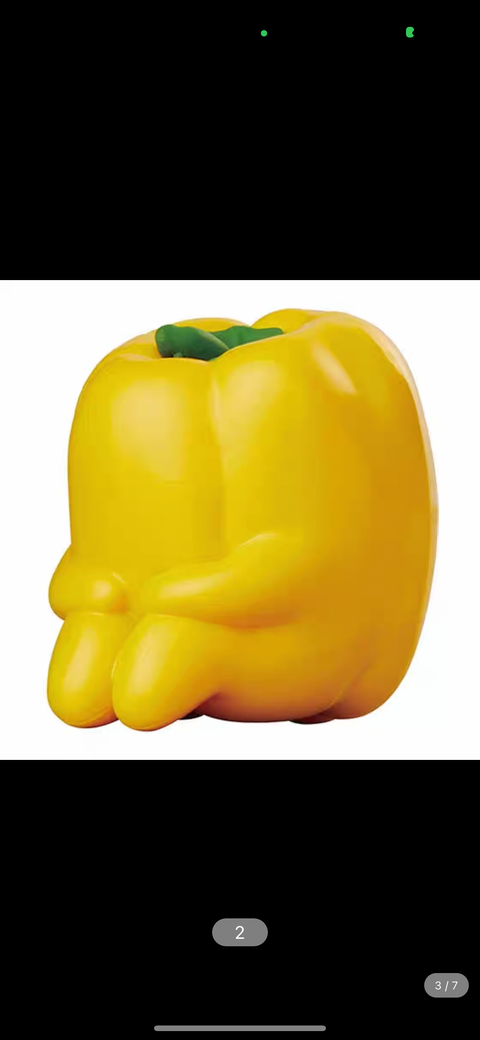 Bandai Sad Veggies Gachapon
