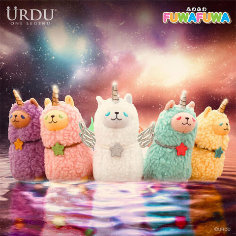 Urdu x FuwaFuwa Rainbow Unicorn Alpaca