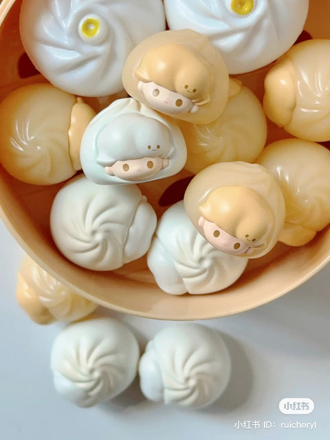 Popmart Shanghai Exclusive Dimoo Soup Dumpling Pop Bean