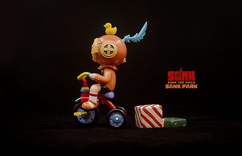 Sank Park Fly Away Home White Swan (with free miniature cola bottles provided by ToyDonutShop)