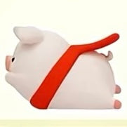Lulu the Piggy Car Screen Scented Miniature Series