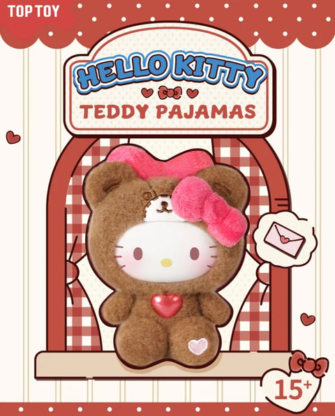 TopToy Hello Kitty Teddy PJs Plush Pendant Blind Box Series