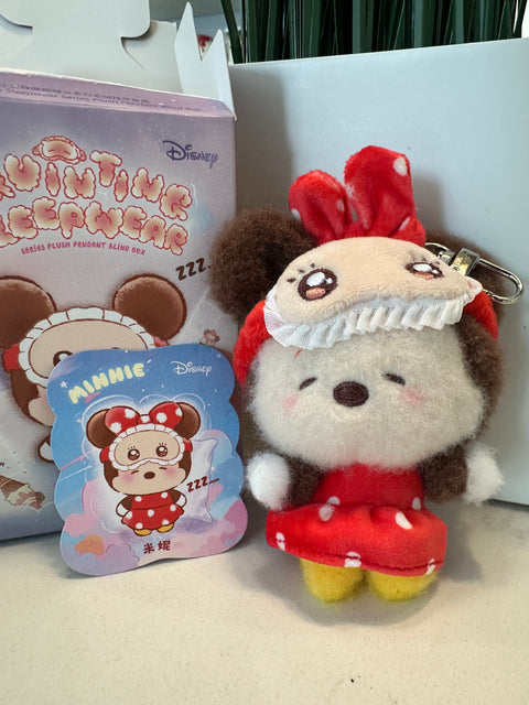 MSunday Claim Sale - Toptoy Minnie Sleepy Plush Charm