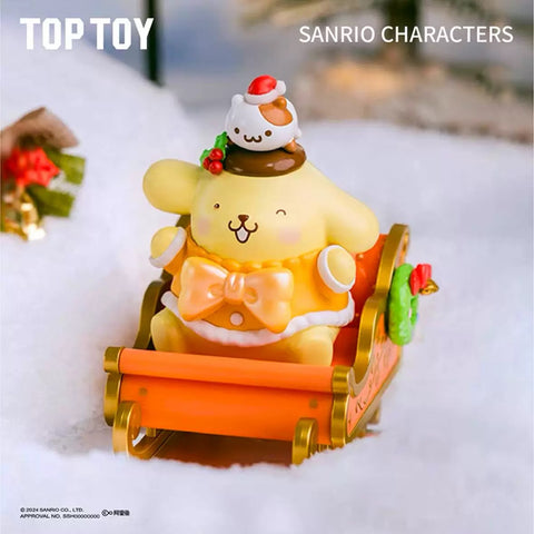 TopToy 2025 Sanrio Christmas Sleigh Cozy Ride Blind Box Series