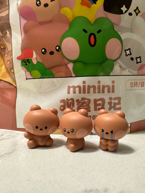 Minini Line Friends Miniature Blind Bag Series by HeyDolls