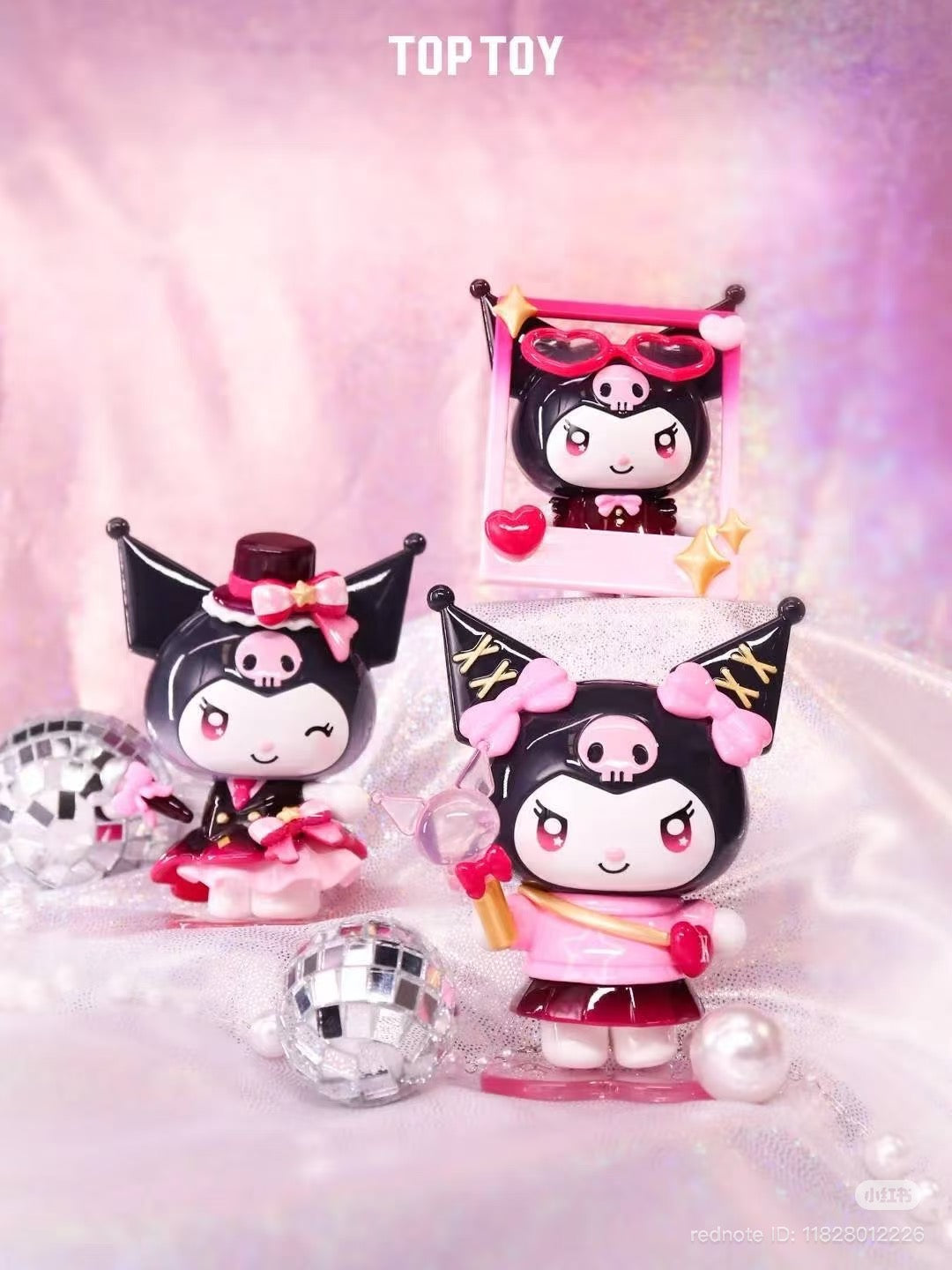 TOP TOY Kuromi Sparkling Idol 未開封 Toptoy Sanrio Kuromi Sparkling Idol Series Blind Box Figure Hot