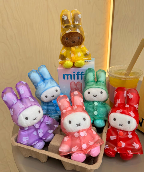 VIPO x Miffy Raincoat Plushie Blind Box Series