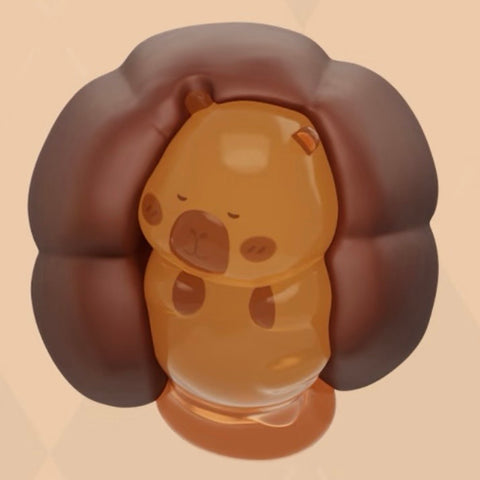 Tuntun Capybara China Pop Up Exclusive Chocolate Minis