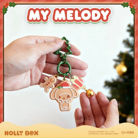 HollyBox x Sanrio Gingerbread Charm Series